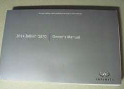 2014 Infiniti QX70 Owner's Manual