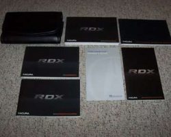 2014 Acura RDX Owner's Manual Set
