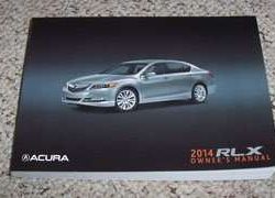 2014 Acura RLX Owner's Manual