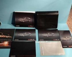 2014 Acura RLX Owner's Manual Set