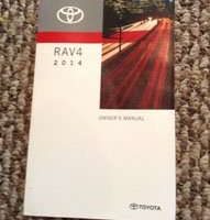 2014 Toyota Rav4 Owner's Operator Manual User Guide