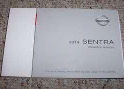 2014 Nissan Sentra Owner's Operator Manual User Guide