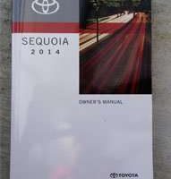 2014 Toyota Sequoia Owner's Manual