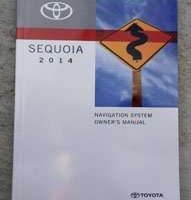2014 Toyota Sequoia Navigation System Owner's Manual