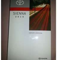 2014 Toyota Sienna Owner's Manual