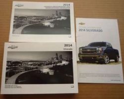 2014 Chevrolet Silverado Owner Operator User Guide Manual Set