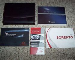 2014 Kia Sorento Owner's Manual Set