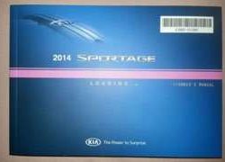 2014 Kia Sportage Owner's Manual