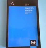 2014 Scion tC Owner's Manual