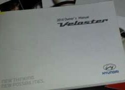 2014 Hyundai Veloster Owner's Manual