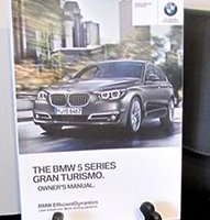 2015 BMW 535i & 550i 5-Series Including xDrive Gran Turismo Owner's Manual