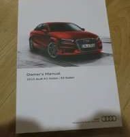 2015 Audi A3 & S3 Sedan Owner's Manual
