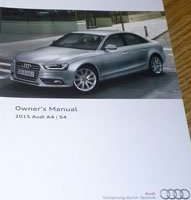2015 Audi A4 & S4 Owner's Manual