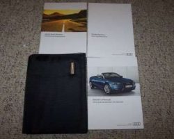 2015 Audi A5 Cabriolet & S5 Cabriolet Owner's Manual Set