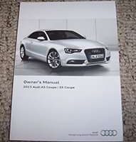 2015 Audi A5 Coupe & S5 Coupe Owner's Manual