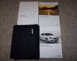 2015 Audi A5 Coupe & S5 Coupe Owner's Manual Set