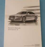 2015 Audi A8 & S8 Owner Operator User Guide Manual