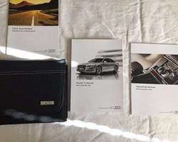 2015 Audi A8 & S8 Owner's Manual Set