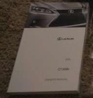 2015 Lexus CT200h Owner's Manual