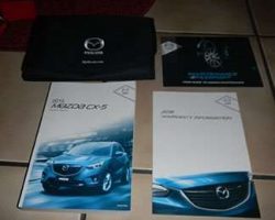 2015 Mazda CX-5 Owner's Manual Set