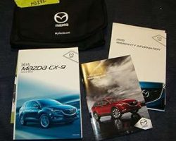 2015 Mazda CX-9 Owner's Manual Set