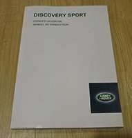 2015 Land Rover Discovery Sport Owner's Operator Manual User Guide