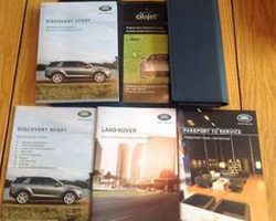 2015 Land Rover Discovery Sport Owner's Operator Manual User Guide Set