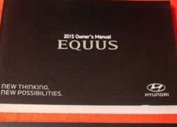 2015 Hyundai Equus Owner's Manual