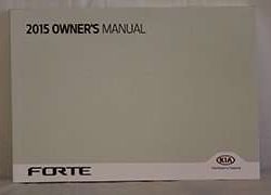 2015 Kia Forte Owner's Manual