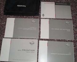 2015 Nissan Frontier Owner's Manual Set