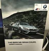 2015 BMW M6 Gran Coupe Owner's Manual