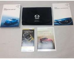 2015 Mazda MX-5 Owner Operator User Guide Manual Set