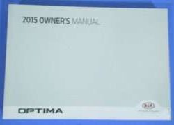 2015 Kia Optima Owner's Manual