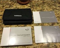 2015 Nissan Pathfinder Owner's Manual Set