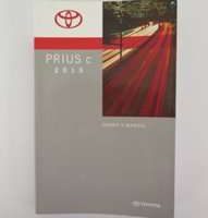 2015 Toyota Prius C Owner's Manual