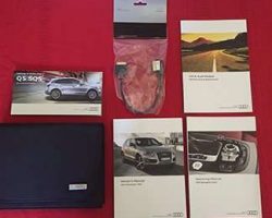 2015 Audi Q5 & SQ5 Owner's Manual Set