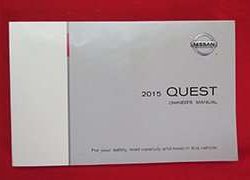 2015 Nissan Quest Owner's Manual