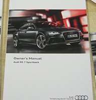 2015 Audi RS7 Sportback Owner's Manual