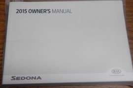 2015 Kia Sedona Owner's Manual