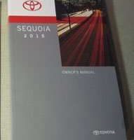 2015 Toyota Sequoia Owner's Manual