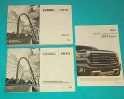 2015 GMC Sierra Owner Operator User Guide Manual Set