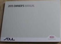 2015 Kia Soul Owner's Operator Manual User Guide