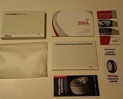 2015 Kia Soul Owner Operator User Guide Manual Set