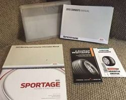 2015 Kia Sportage Owner's Manual Set
