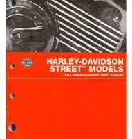 2015 Harley-Davidson Street Models Parts Catalog