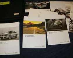 2015 Audi TT & TTS Coupe Owner's Manual Set