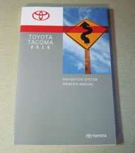 2015 Toyota Tacoma Navigation System Owner's Manual