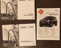 2015 GMC Terrain & Terrain Denali Owner's Manual Set