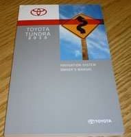 2015 Toyota Tundra Navigation System Owner's Manual
