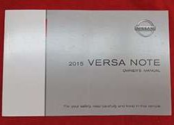 2015 Nissan Versa Note Owner's Manual